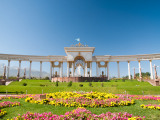 Parké prvního prezidenta v Almatě (Kazachstán, Dreamstime)