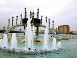Fontána, parku nezávislosti, Ašchabad (Turkmenistán,  Dreamstime)
