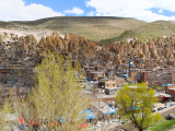 Panorama vesničky Kandovan (Írán, Dreamstime)