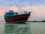 Tradiční loď dhow, Perský záliv (Írán, Dreamstime)