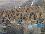 Vesnice Kandovan (Írán, Dreamstime)