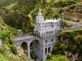 Kolumbijský most u kostela Las Lajas (Kolumbie, Dreamstime)