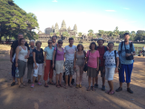 Skupina u Angkor Watu (Kambodža, Bc. Patrik Balcar)