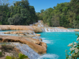 Vodopády Aqua Azul (Mexiko, Ing. Martina Drašarová, Ph.D.)