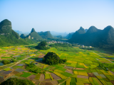 Rýžová pole, Guilin (Čína, Dreamstime)