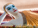 Socha ležícího Buddhy, Rangún (Barma, Dreamstime)