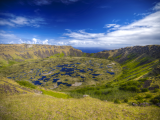 Sopka Rano Kau (Chile, Dreamstime)