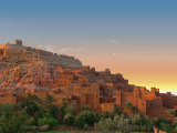 Západ slunce nad Ait Benhaddou (Maroko, Dreamstime)