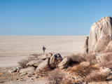 Pánev Makgadikgadi (Botswana, Shutterstock)