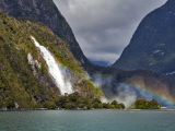 Vodopád Lady Bowen, Milford Sound (Nový Zéland, Dreamstime)