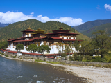 Klášter, Punakha (Bhútán, Dreamstime)