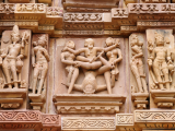chrám, Khadžuráho (Indie, Dreamstime)