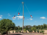 Muži voladores, Teotihuacan (Mexiko, Shutterstock)