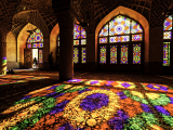 Mešita Násir al-Mulk, Šíráz (Írán, Shutterstock)