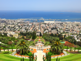Výhled na Haifu (Izrael, Dreamstime)