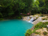 Vodopády Blue Hole, Ocho Rios (Jamajka, Dreamstime)