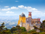 Palácio de Pena, Sintra (Portugalsko,  Dreamstime)