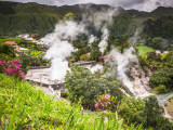 Horké prameny, Furnas (Azory, Dreamstime)