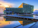 Koncertní síň Harpa, Rejkjavík (Island, Dreamstime)