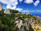 Vrchol Erice (Itálie,  Dreamstime)
