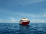 Loď Assidha (Maledivy, Michal Čepek)