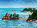 Malajské pobřeží (Malajsie, Shutterstock)