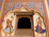 Freska havelu Shekhawati, Radžasthán (Indie, Dreamstime)