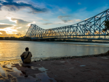 Most Howrah, Kalkata (Indie,  Dreamstime)