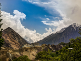 Ledovec Bualtar, údolí Nagar (Pákistán, Dreamstime)