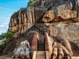 Lví tlapy, Sigiriya (Srí Lanka, Dreamstime)