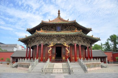 Dazheng Hall, Shenyang Imperial Palace (Čína, Dreamstime)