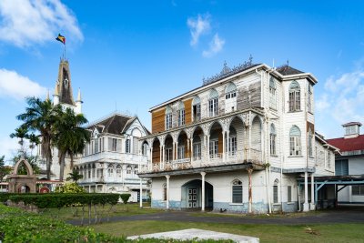 historické budovy, Georgetown, Guyana (Guyana, Dreamstime)