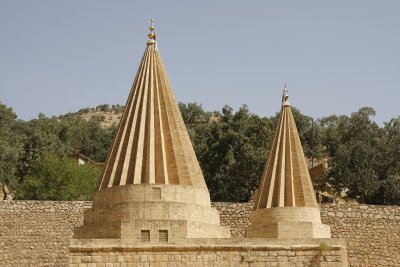 chrám Yezidi, Lalish (Irák, Dreamstime)