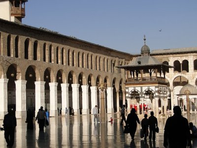 Umajovská mešita, Damašek (Sýrie, Ing. Katka Maruškinová)