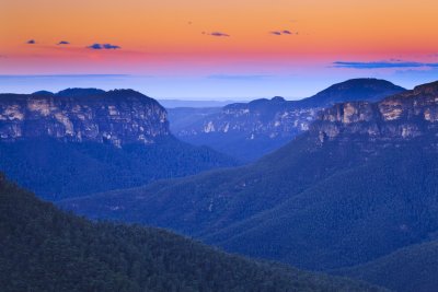 Blue mountains (Austrálie, Shutterstock)
