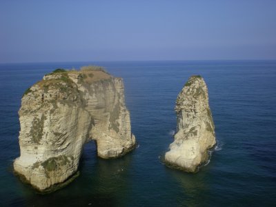 Holubí skály, Bejrút (Libanon, Ing. Katka Maruškinová)