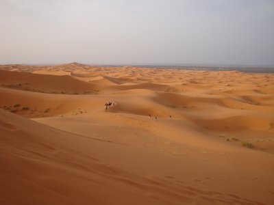 marocká písečná poušť Erg Chebbi (Maroko, Gabriela Šifaldová)