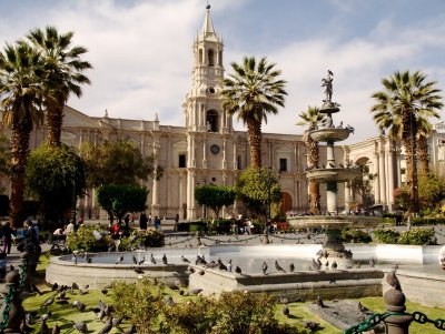 hlavní náměstí, Arequipa (Peru, Shutterstock)
