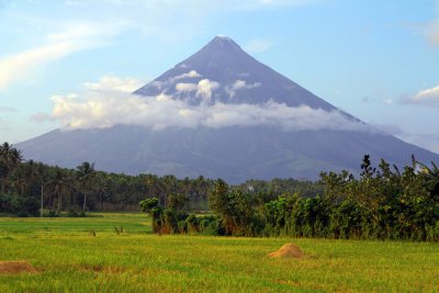 sopka Mayon, Filipíny (Filipíny, Shutterstock)