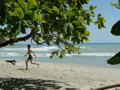 Pláž, rezervace Cabo Blanco (Kostarika, Mgr. Hana Dušáková)