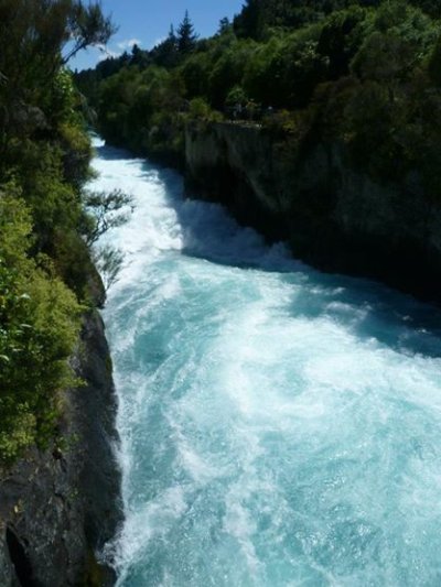 Huka Falls (Nový Zéland, Bc. Markéta Doležalová)