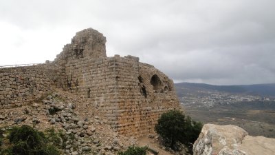 hrad Nimrod na Golanských výšinách (Izrael, Ing. Katka Maruškinová)