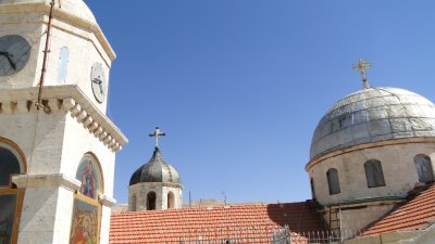 klášter Saidnaya (Sýrie, Ing. Katka Maruškinová)