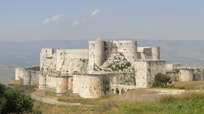 křižácký hrad Krak de Chevaliers (Sýrie, Ing. Katka Maruškinová)