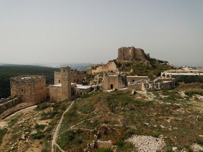 křižácký hrad Salahuddin (Sýrie, Ing. Katka Maruškinová)