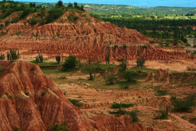 Tatacoa Desert, Kolumbie (Kolumbie, Dreamstime)