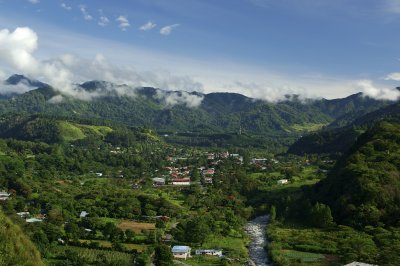 horská vesnice, Boquete (Panama, Dreamstime)