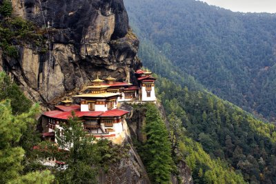 klášter Taktshang, Paro (Bhútán, Dreamstime)