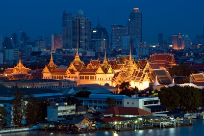 Bangkok (Thajsko, Shutterstock)
