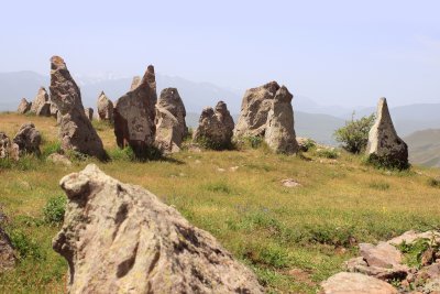 Observatoř Karahunj (Arménie, Dreamstime)